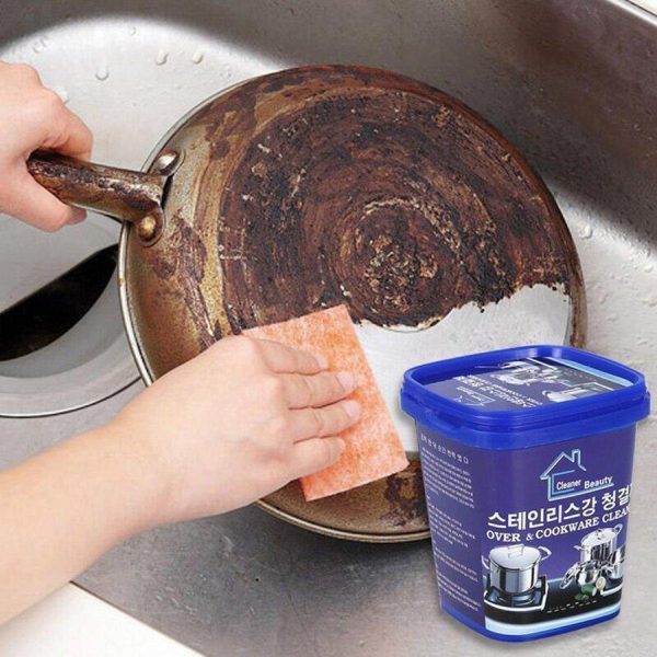 Super Strong Kitchen Stove and Cookware Cleaner