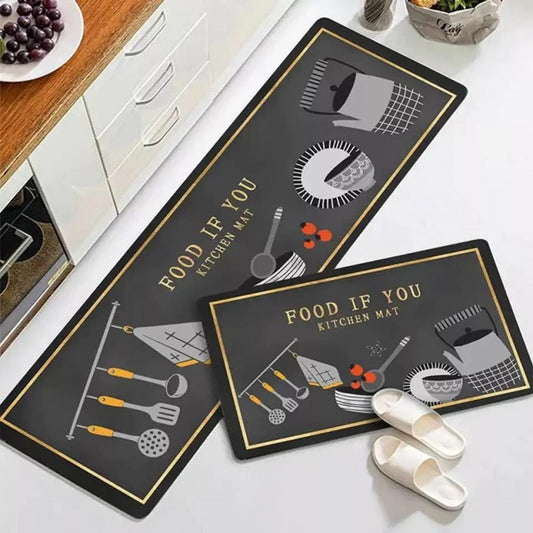 2pcs Super absorbent Kitchen Floor Mats